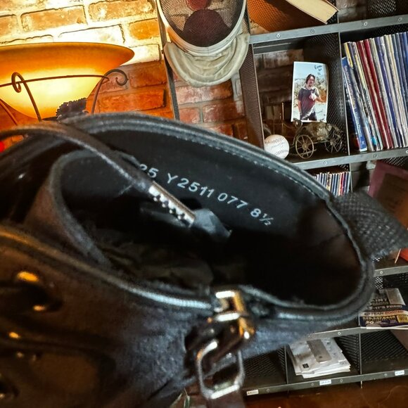 $1198 JOHN VARVATOS 25th Anniversary 525 COMBAT BOOTS (sz 8.5) - Picture 9 of 16